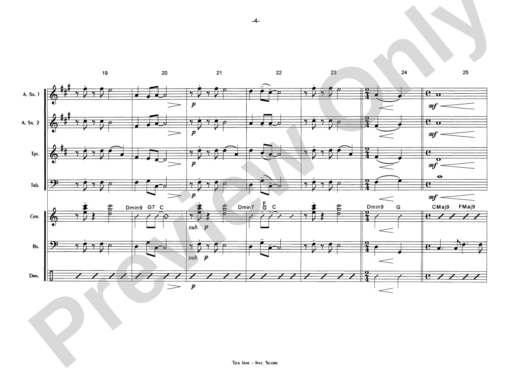 'Liza Jane: Choral SoundPax