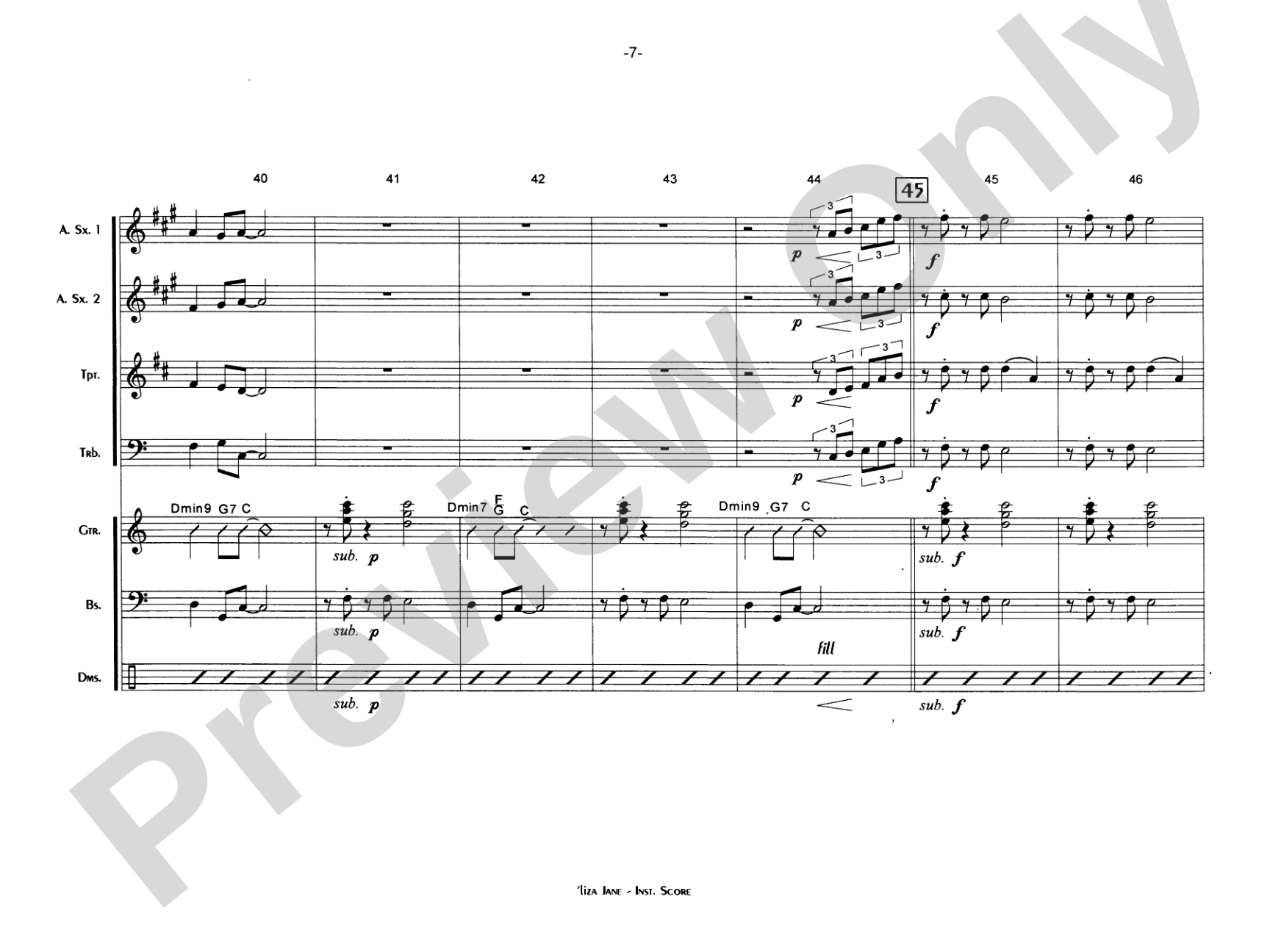 'Liza Jane: Choral SoundPax