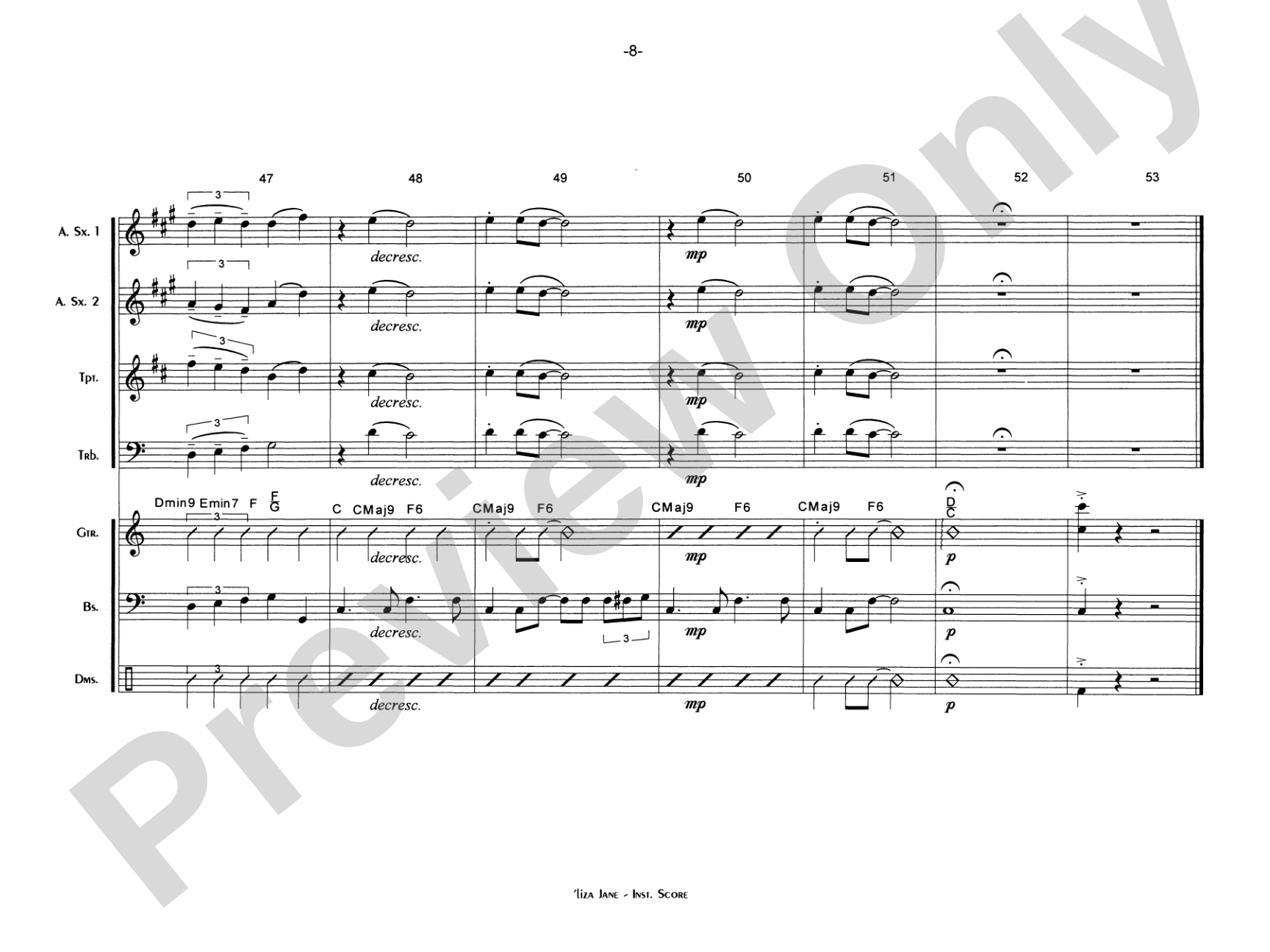 'Liza Jane: Choral SoundPax