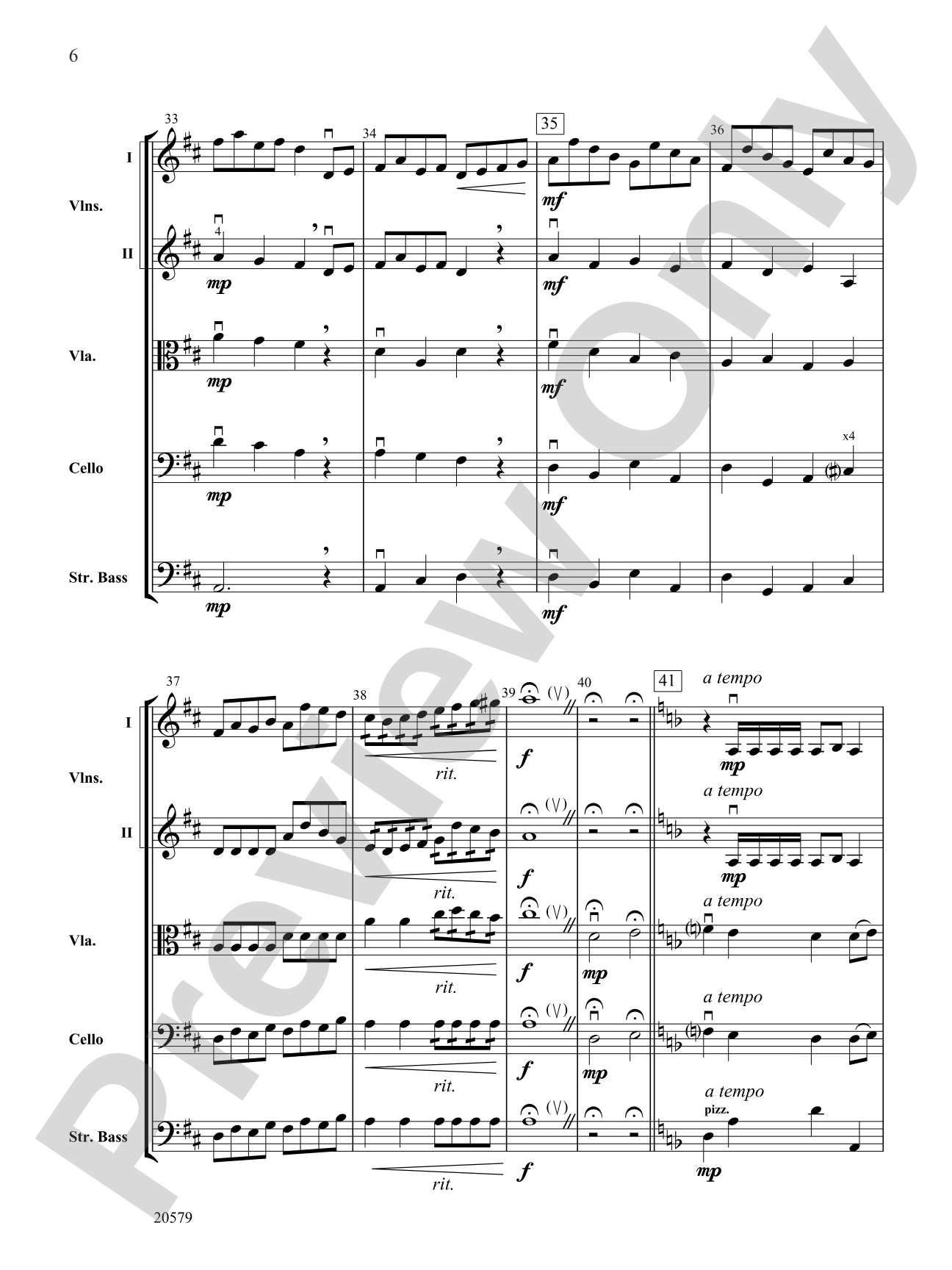 The Charming Snake: String Orchestra Conductor Score & Parts