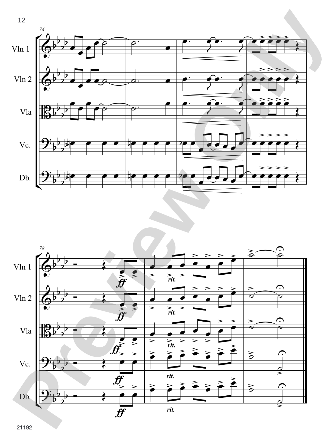 United We Stand (An American Medley): Choral Instrumental Parts