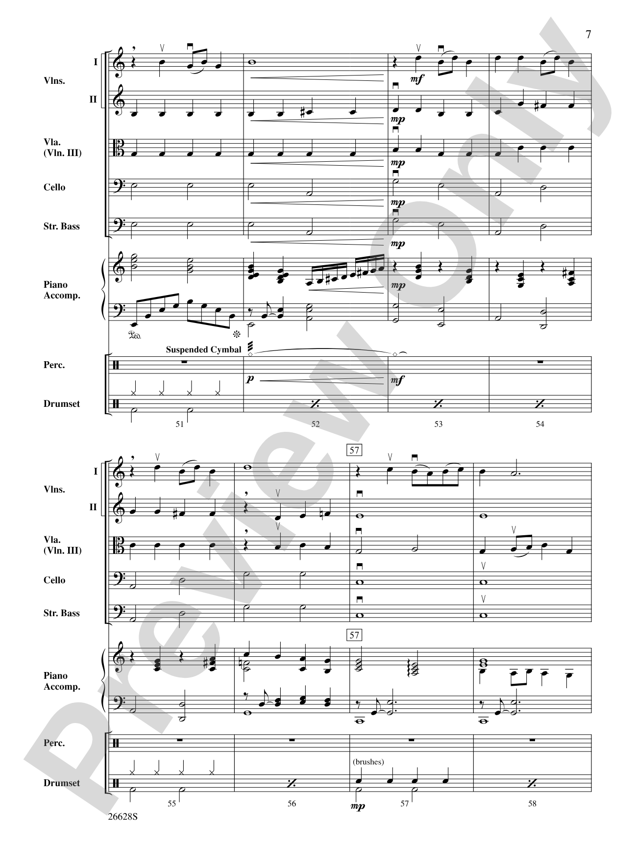 Looney Tunes: String Orchestra Conductor Score & Parts