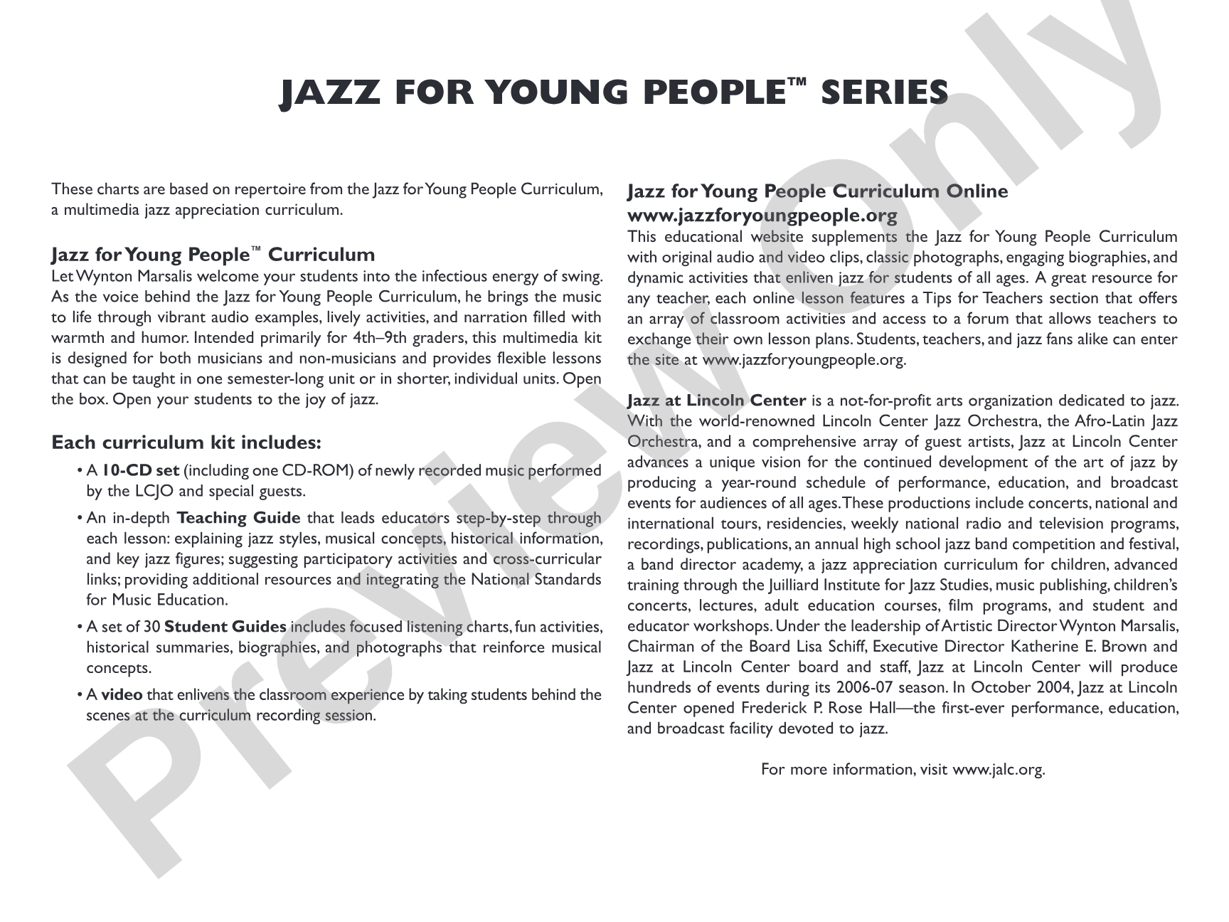 Amazing Grace: Jazz Ensemble Conductor Score & Parts