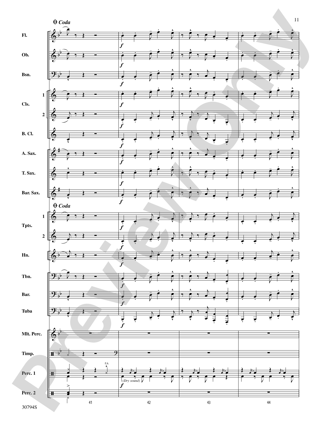 Feliz Navidad: Concert Band Conductor Score & Parts