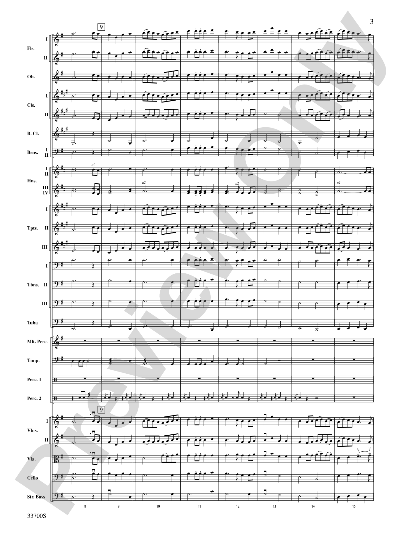 Salute to TV: Full Orchestra Conductor Score & Parts
