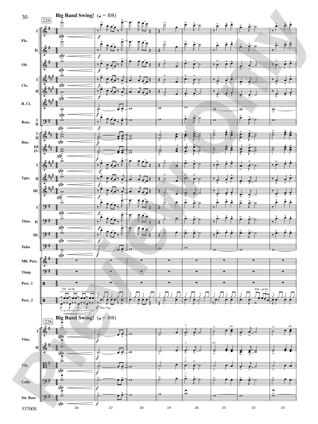 Salute to TV: Full Orchestra Conductor Score & Parts