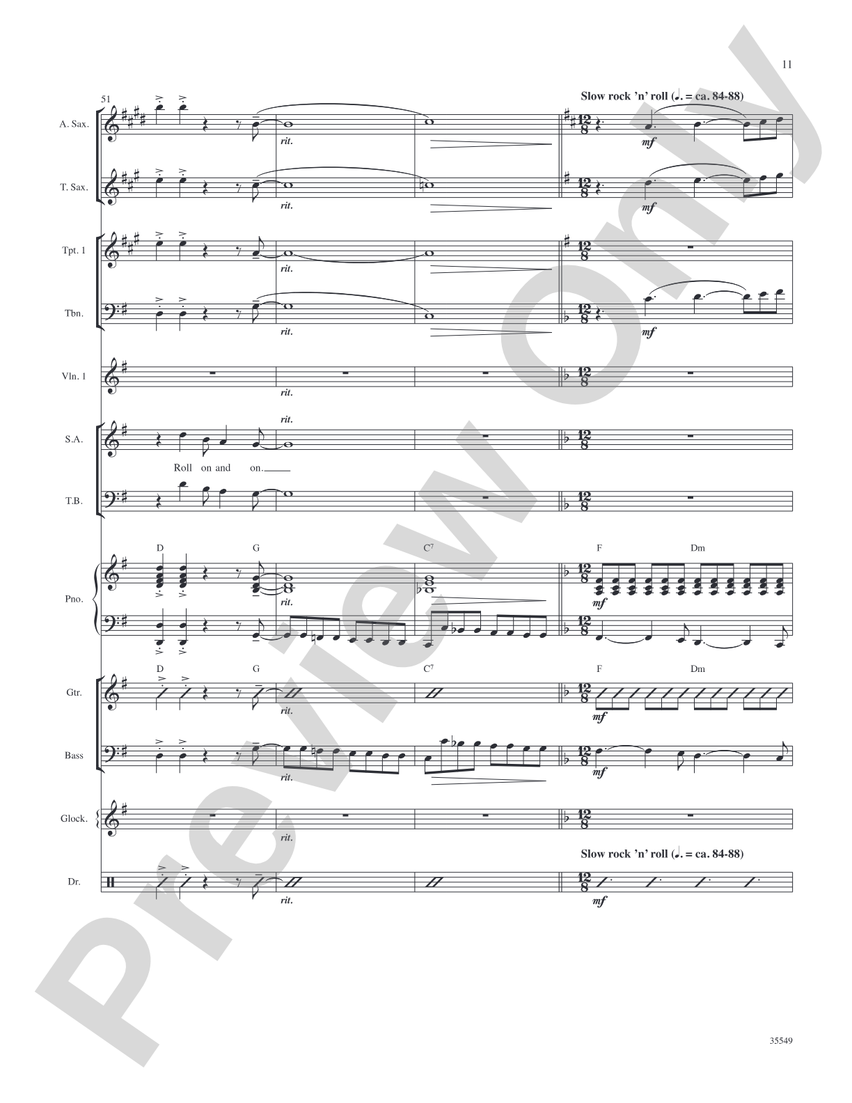 We Love the '50s: Score: Choral SoundPax