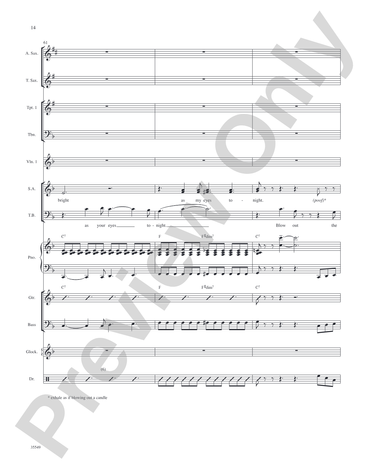 We Love the '50s: Score: Choral SoundPax