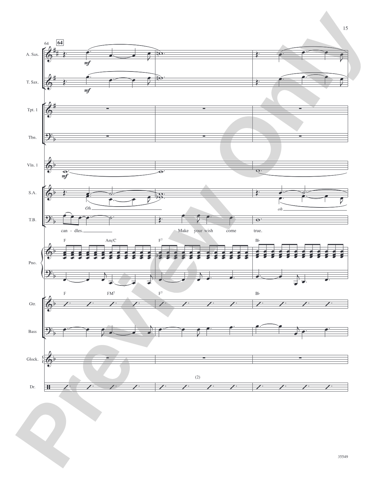 We Love the '50s: Score: Choral SoundPax