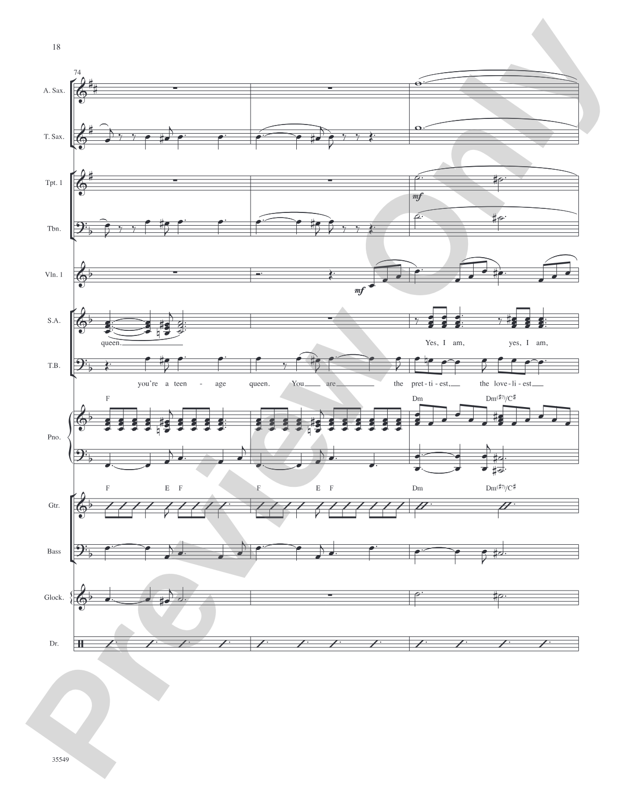 We Love the '50s: Score: Choral SoundPax