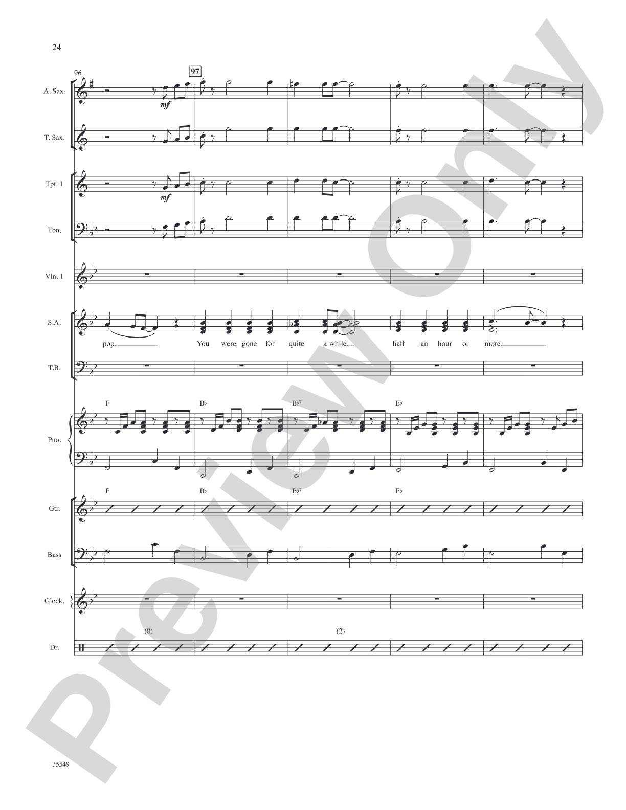 We Love the '50s: Score: Choral SoundPax