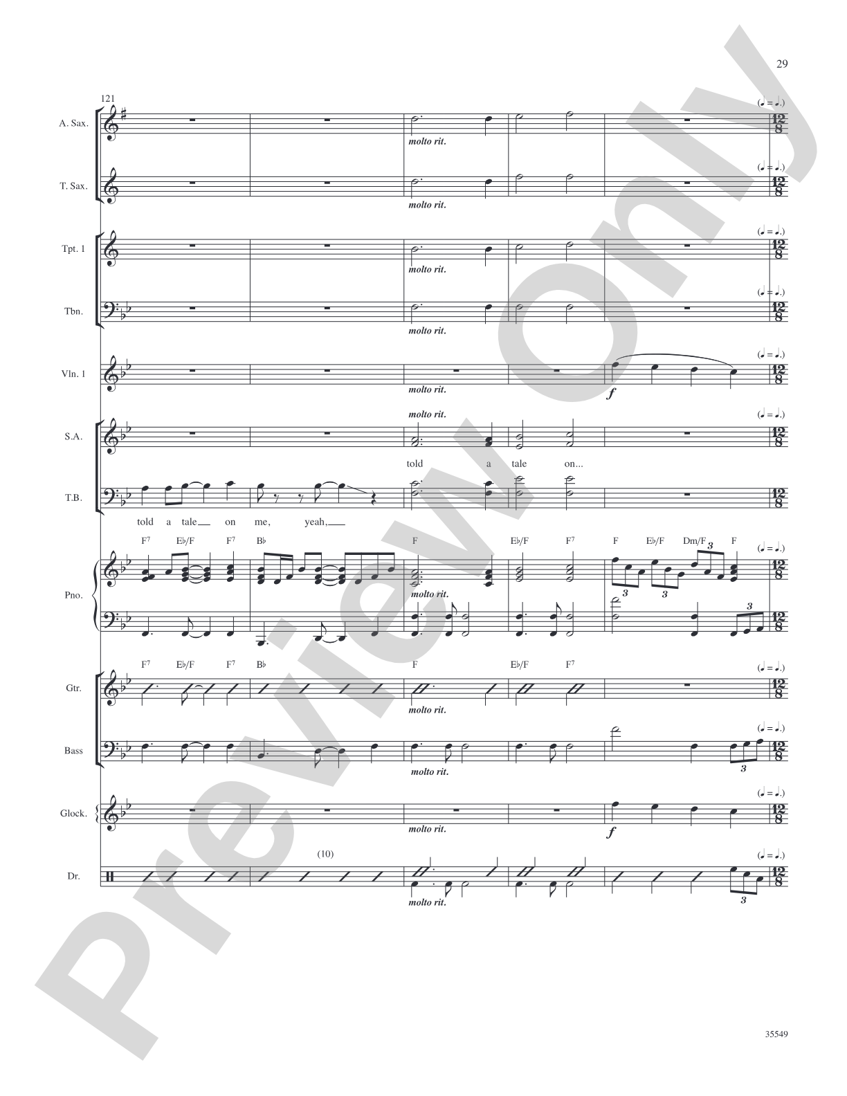 We Love the '50s: Score: Choral SoundPax