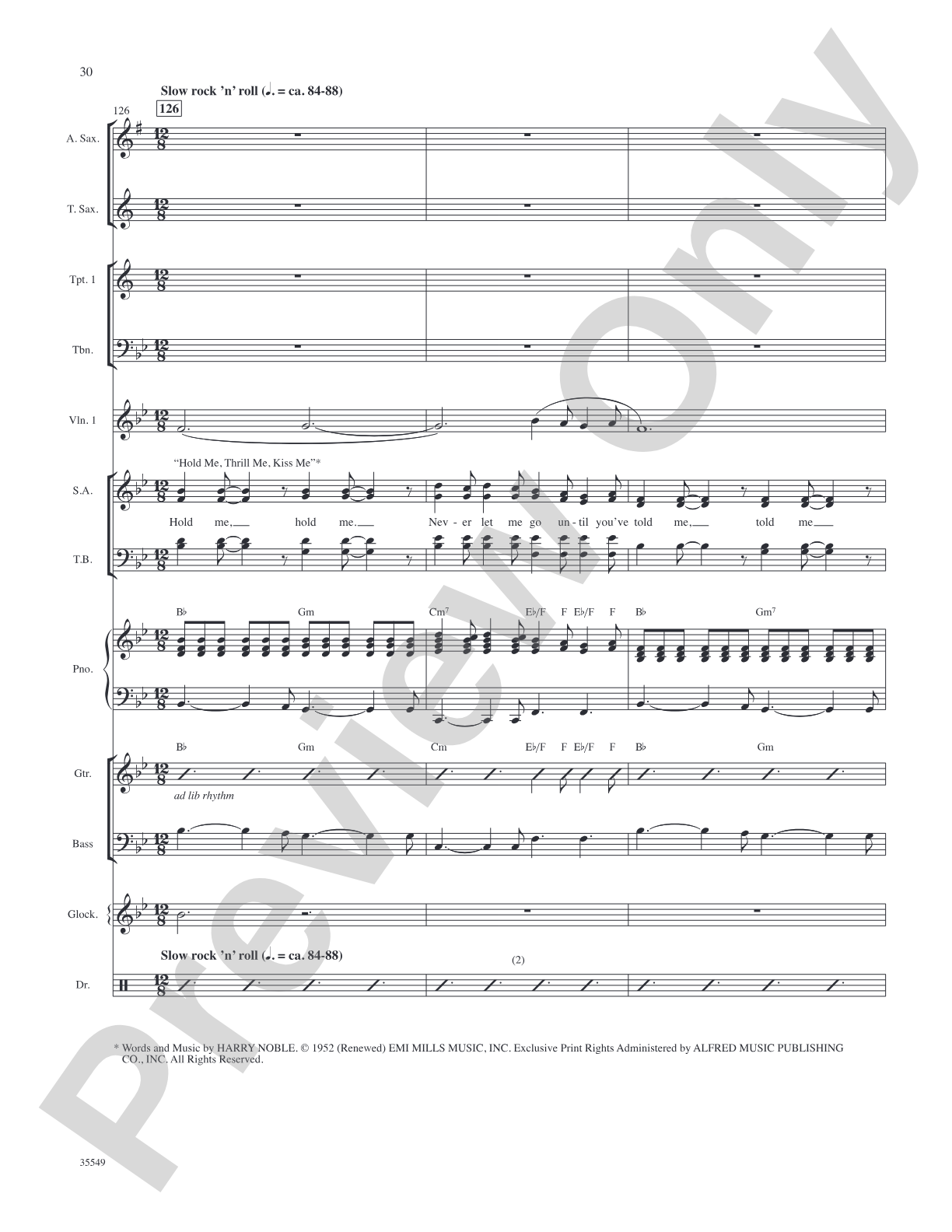 We Love the '50s: Score: Choral SoundPax