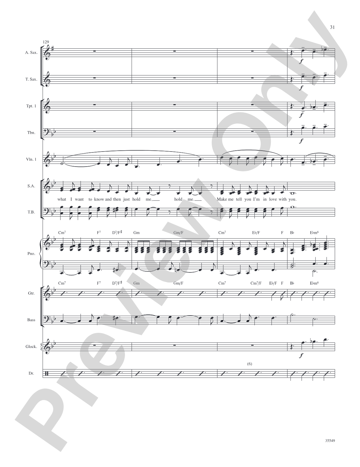 We Love the '50s: Score: Choral SoundPax