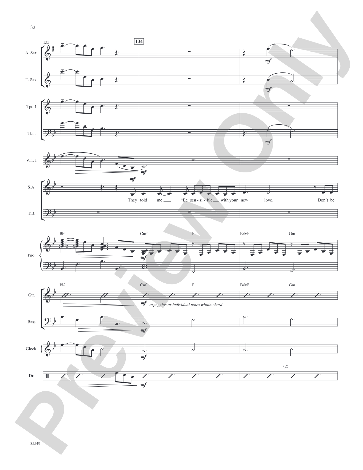 We Love the '50s: Score: Choral SoundPax