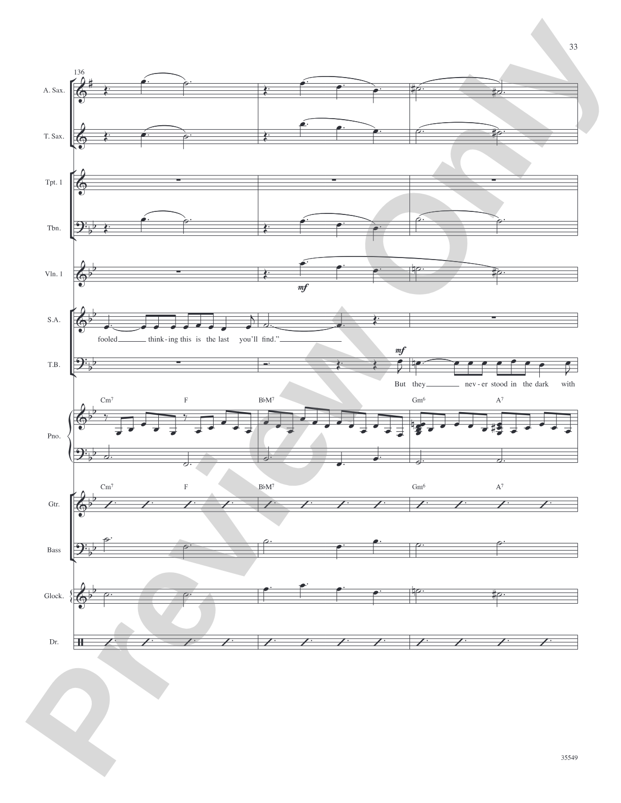 We Love the '50s: Score: Choral SoundPax