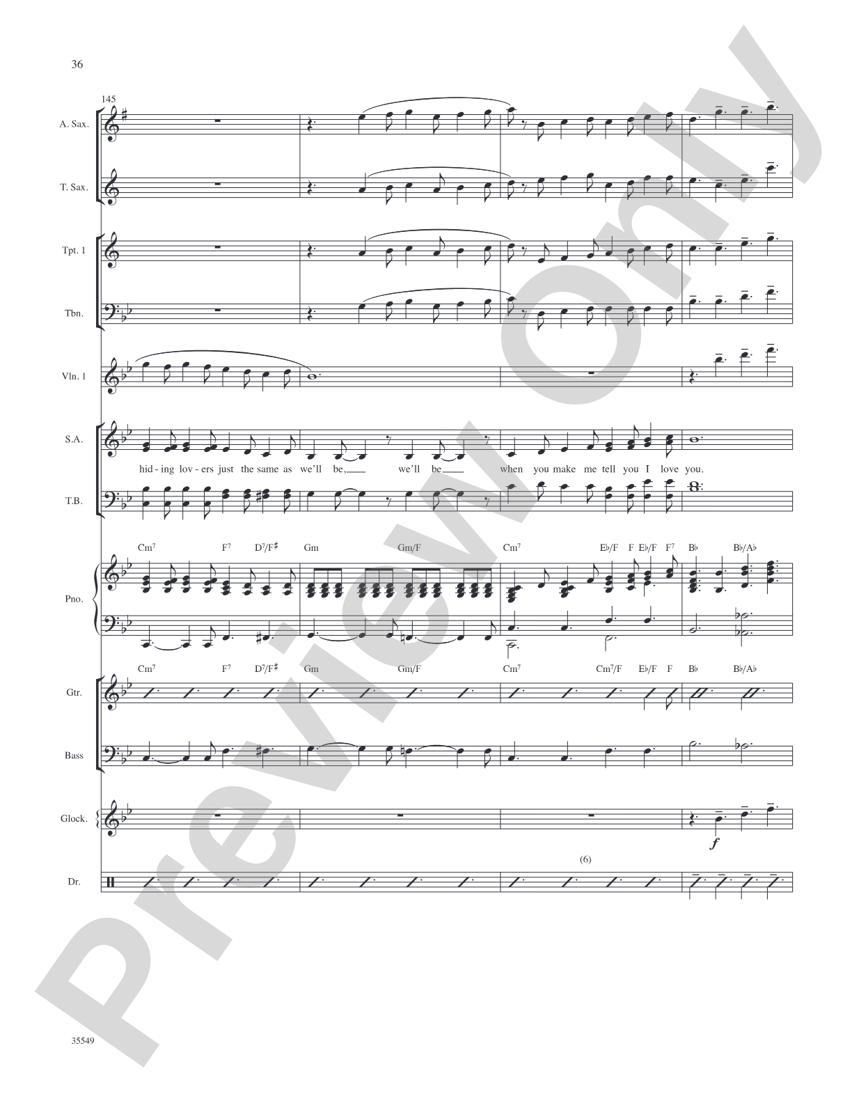 We Love the '50s: Score: Choral SoundPax