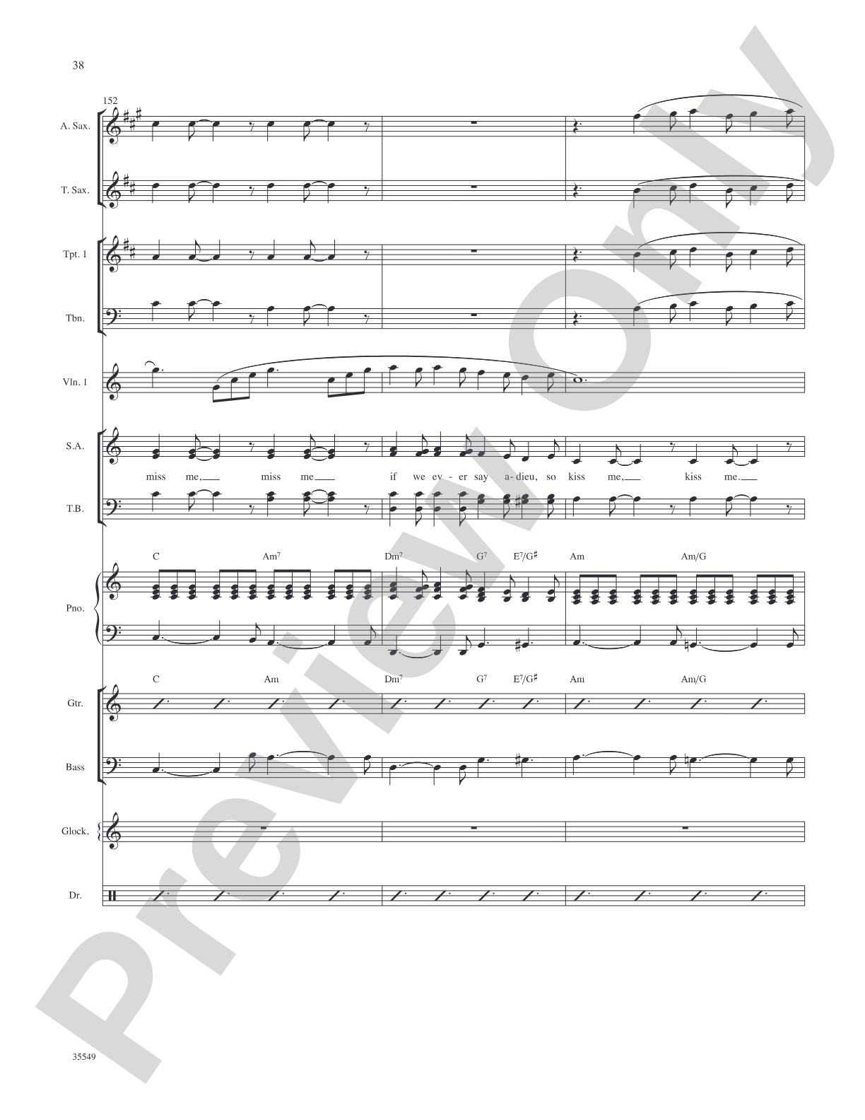 We Love the '50s: Score: Choral SoundPax