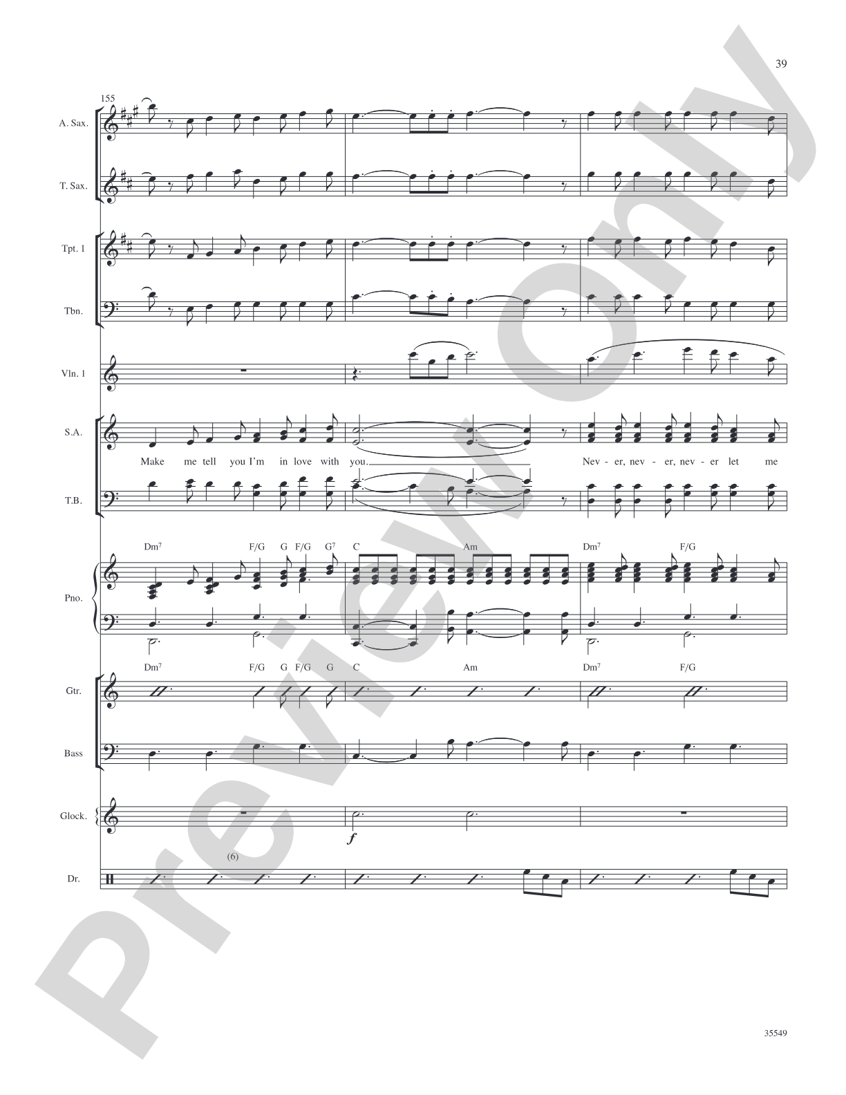 We Love the '50s: Score: Choral SoundPax