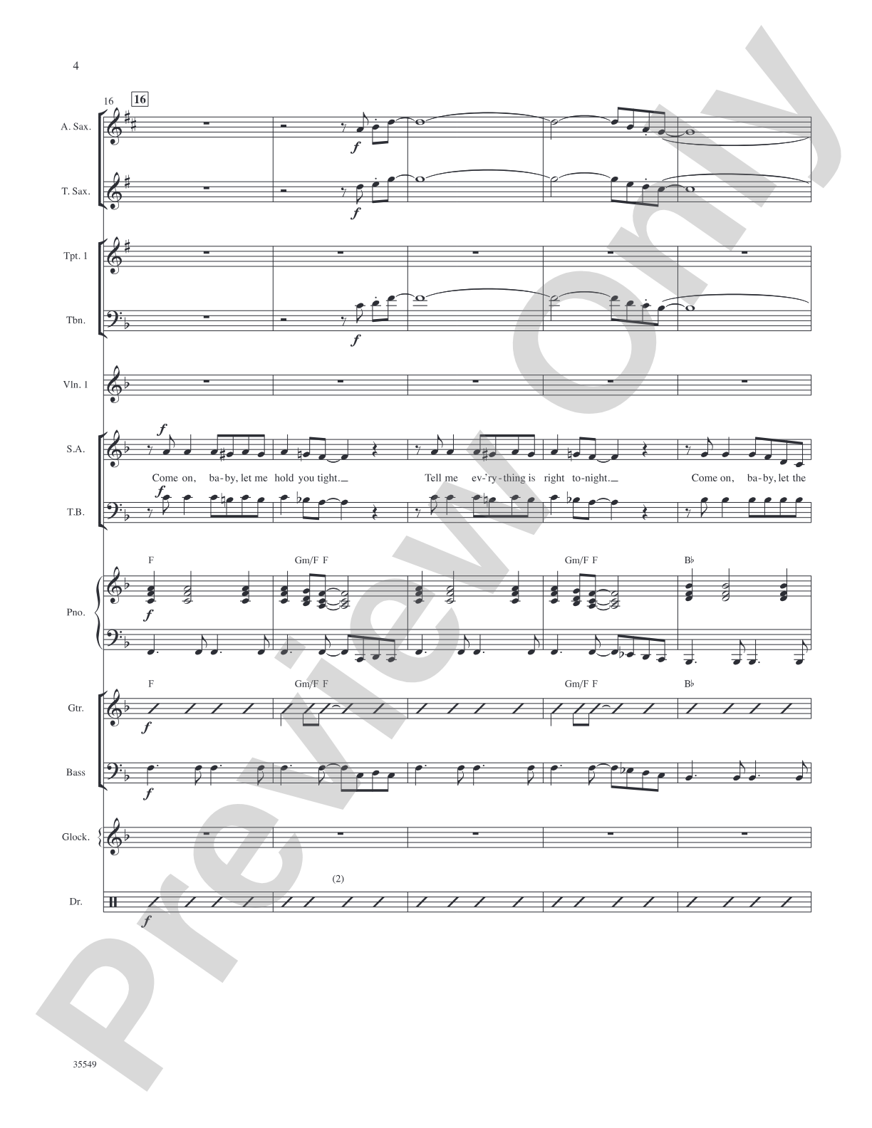 We Love the '50s: Score: Choral SoundPax