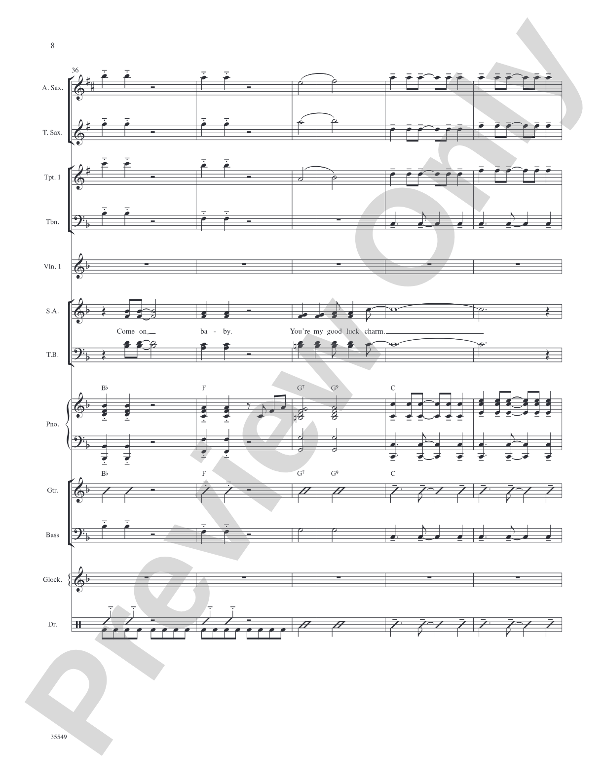 We Love the '50s: Score: Choral SoundPax