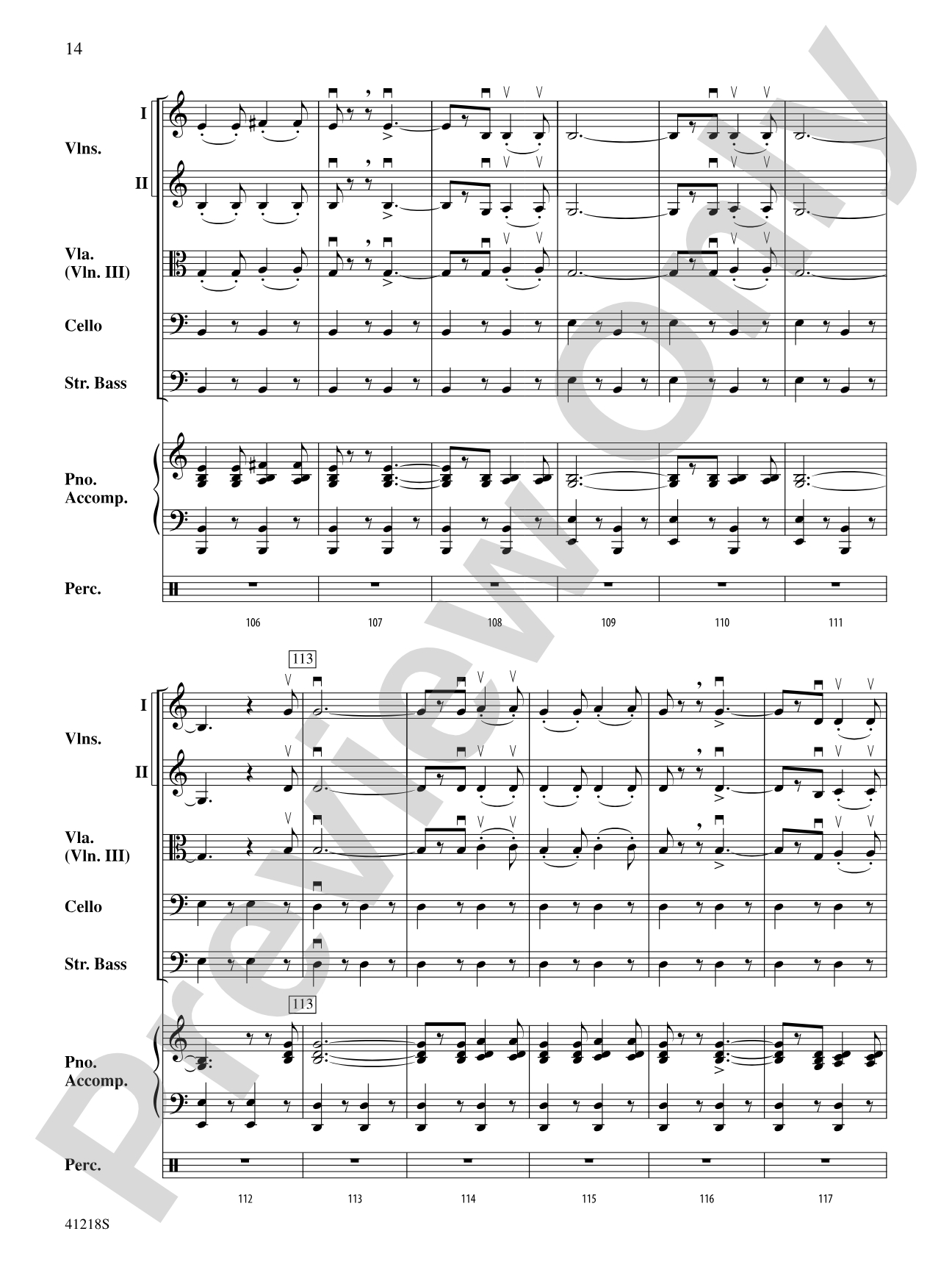Funiculì, Funiculà: String Orchestra Conductor Score & Parts