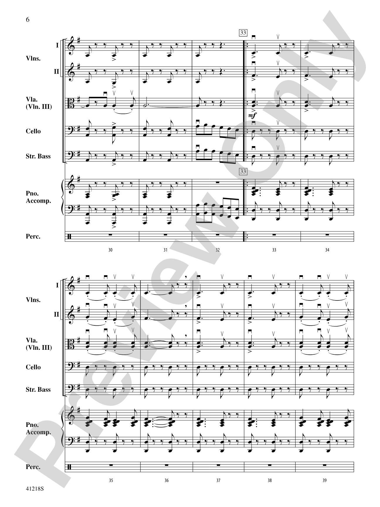 Funiculì, Funiculà: String Orchestra Conductor Score & Parts