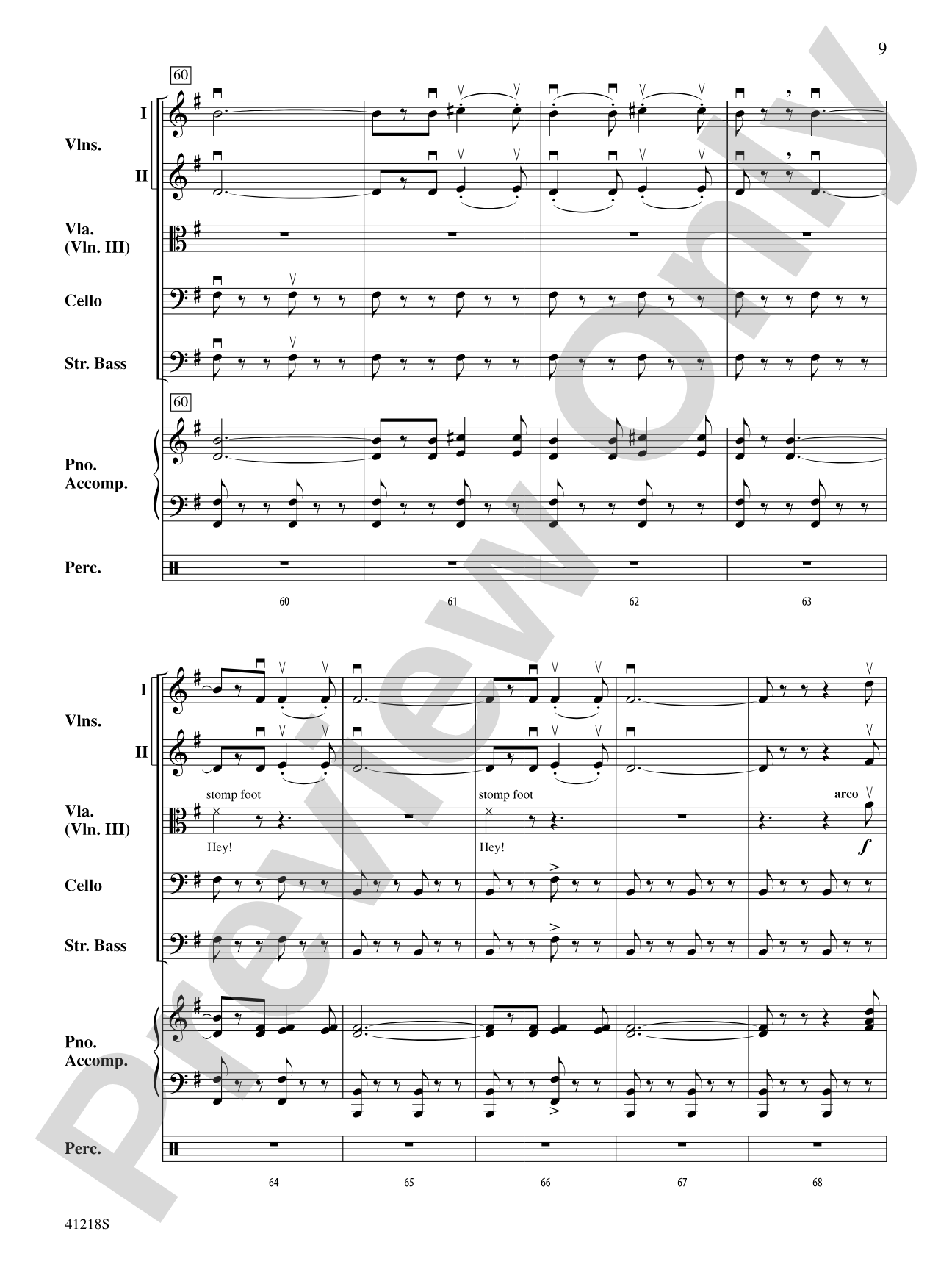 Funiculì, Funiculà: String Orchestra Conductor Score & Parts
