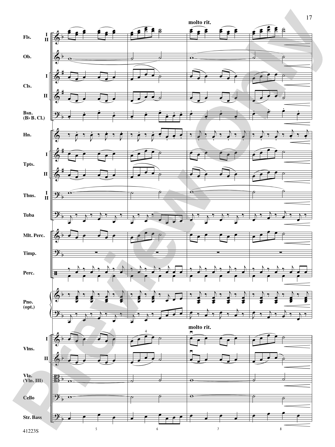 Joyful Holidays: Full Orchestra Conductor Score & Parts