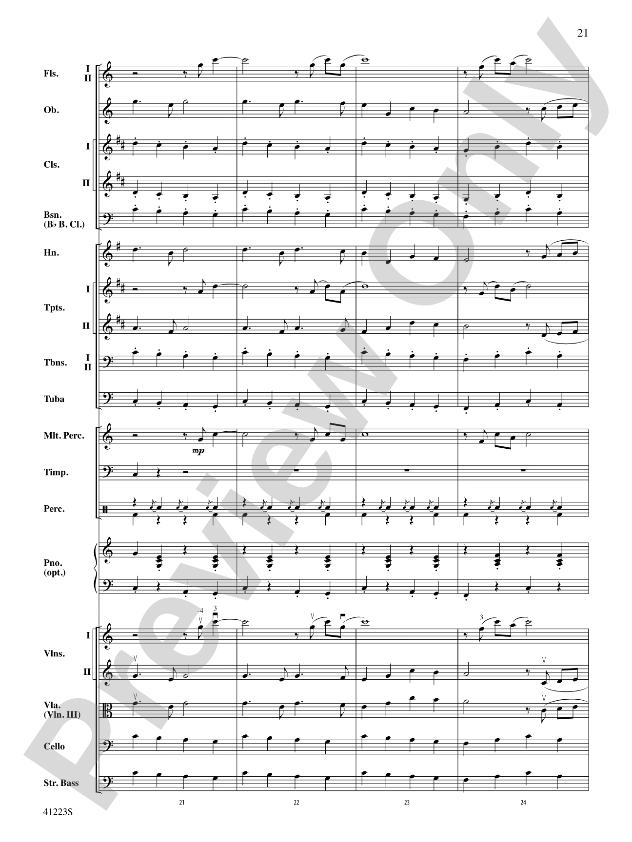 Joyful Holidays: Full Orchestra Conductor Score & Parts