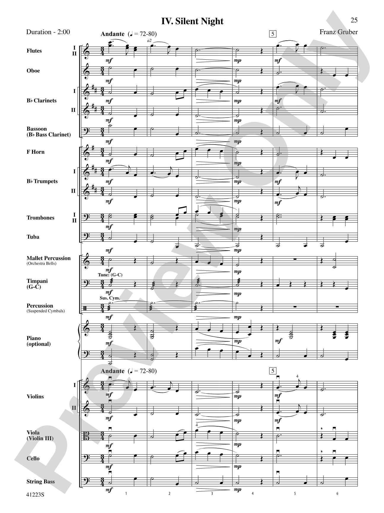Joyful Holidays: Full Orchestra Conductor Score & Parts