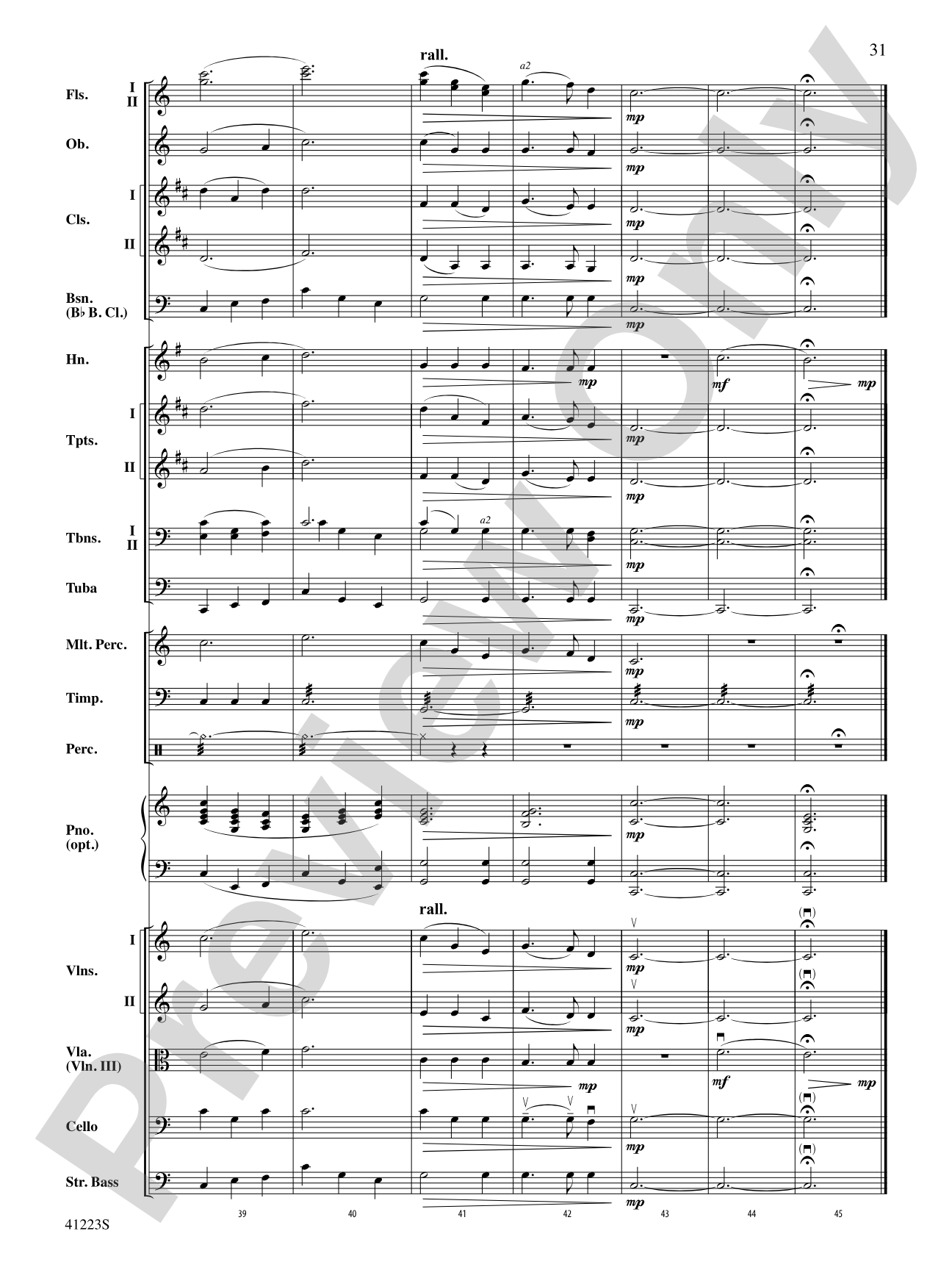 Joyful Holidays: Full Orchestra Conductor Score & Parts