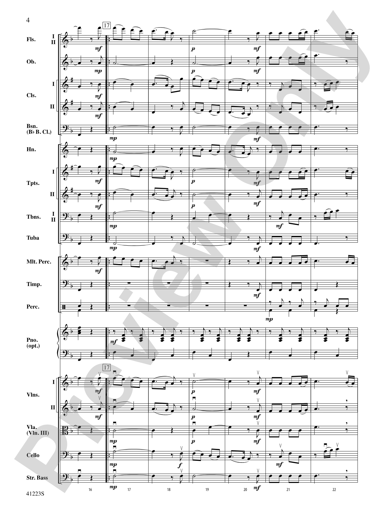 Joyful Holidays: Full Orchestra Conductor Score & Parts