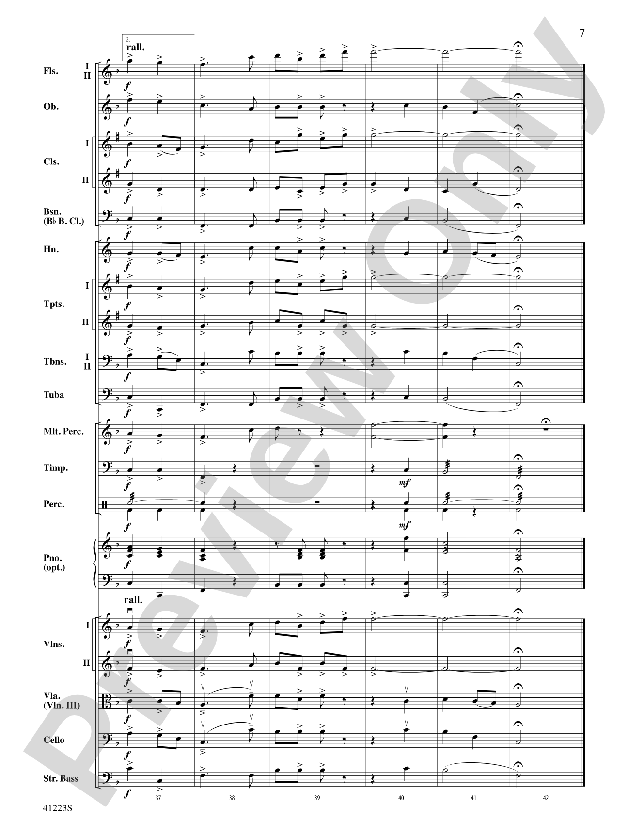Joyful Holidays: Full Orchestra Conductor Score & Parts