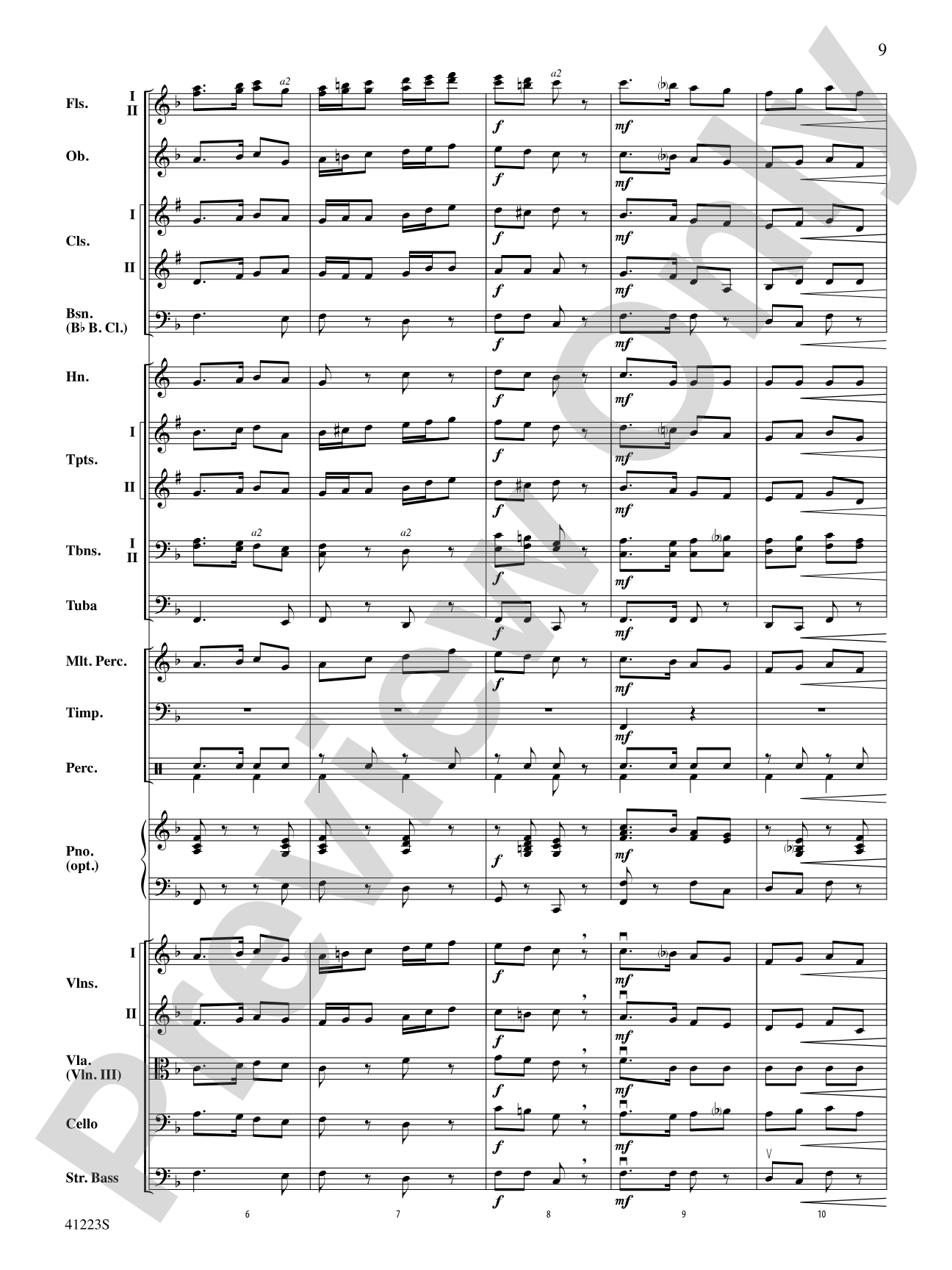 Joyful Holidays: Full Orchestra Conductor Score & Parts