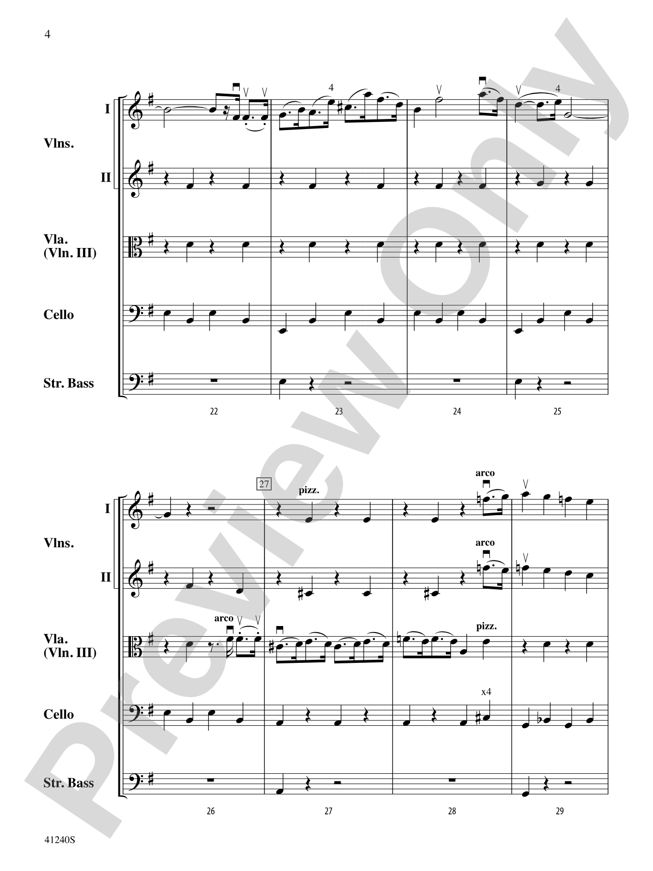 Minecraft: String Orchestra Conductor Score & Parts | Daniel