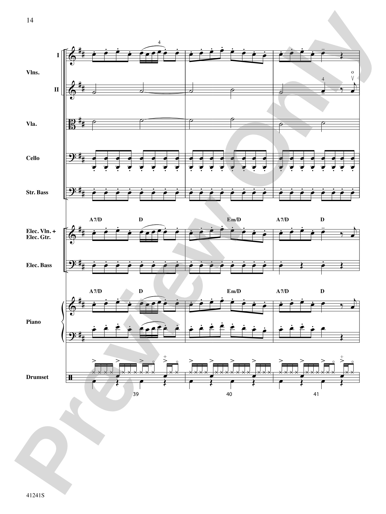 The March of the Kings / Hark the Herald Angels Sing: String Orchestra Conductor Score & Parts
