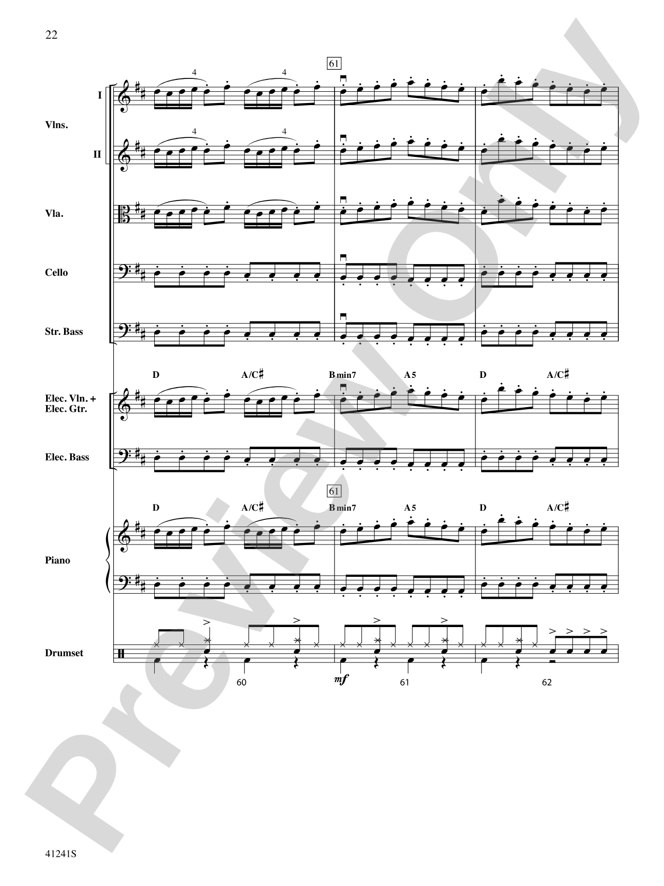 The March of the Kings / Hark the Herald Angels Sing: String Orchestra Conductor Score & Parts