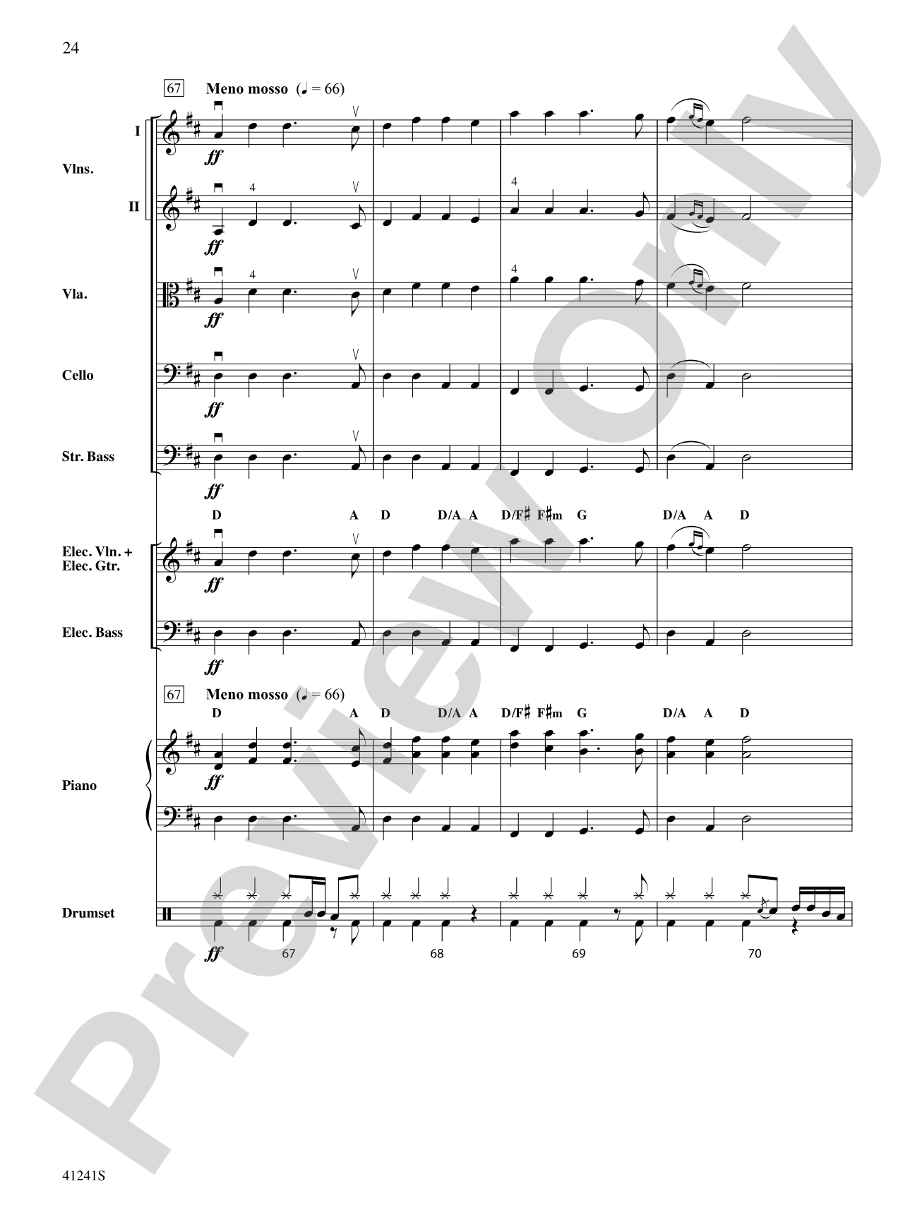 The March of the Kings / Hark the Herald Angels Sing: String Orchestra Conductor Score & Parts