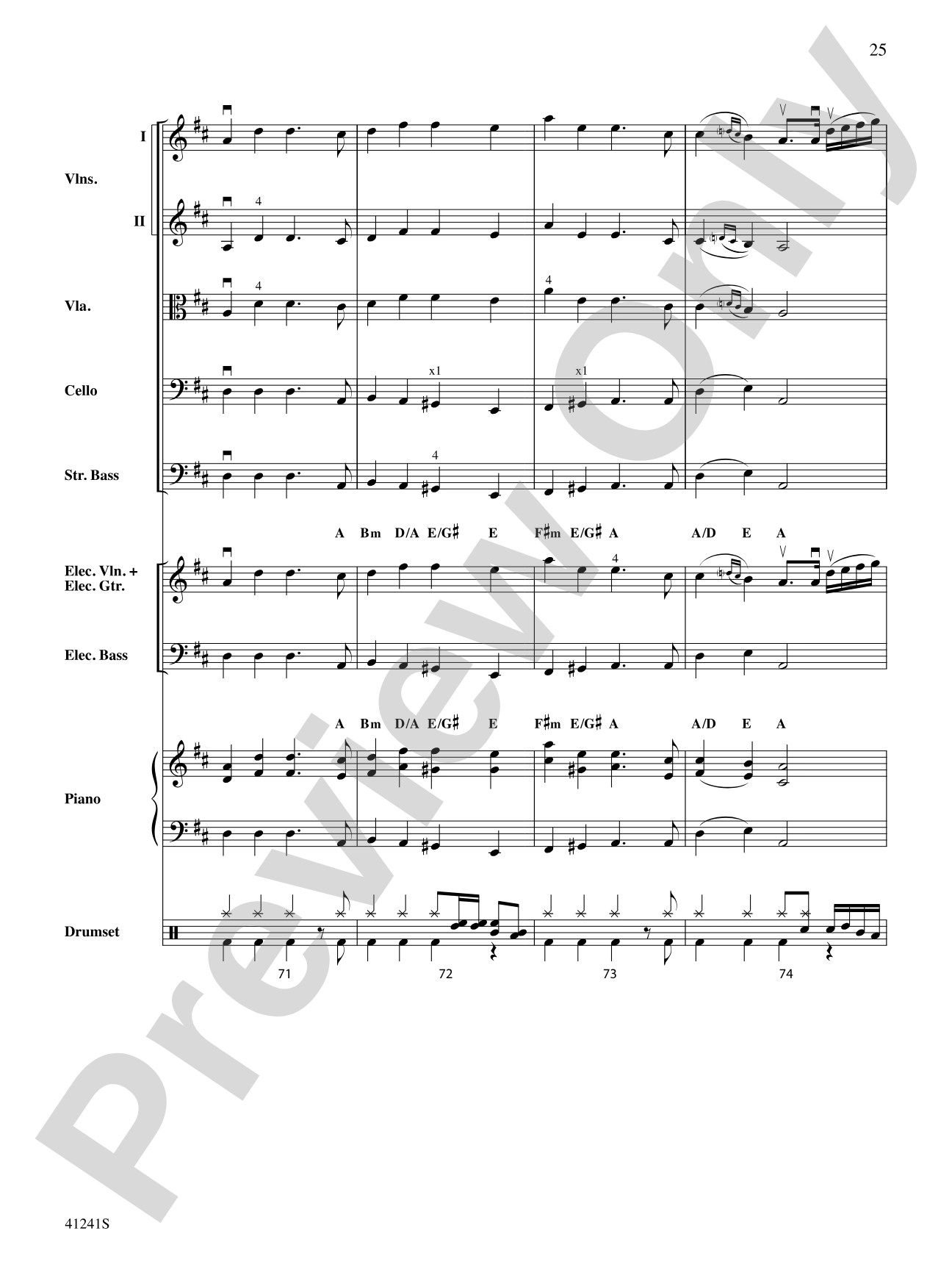The March of the Kings / Hark the Herald Angels Sing: String Orchestra Conductor Score & Parts