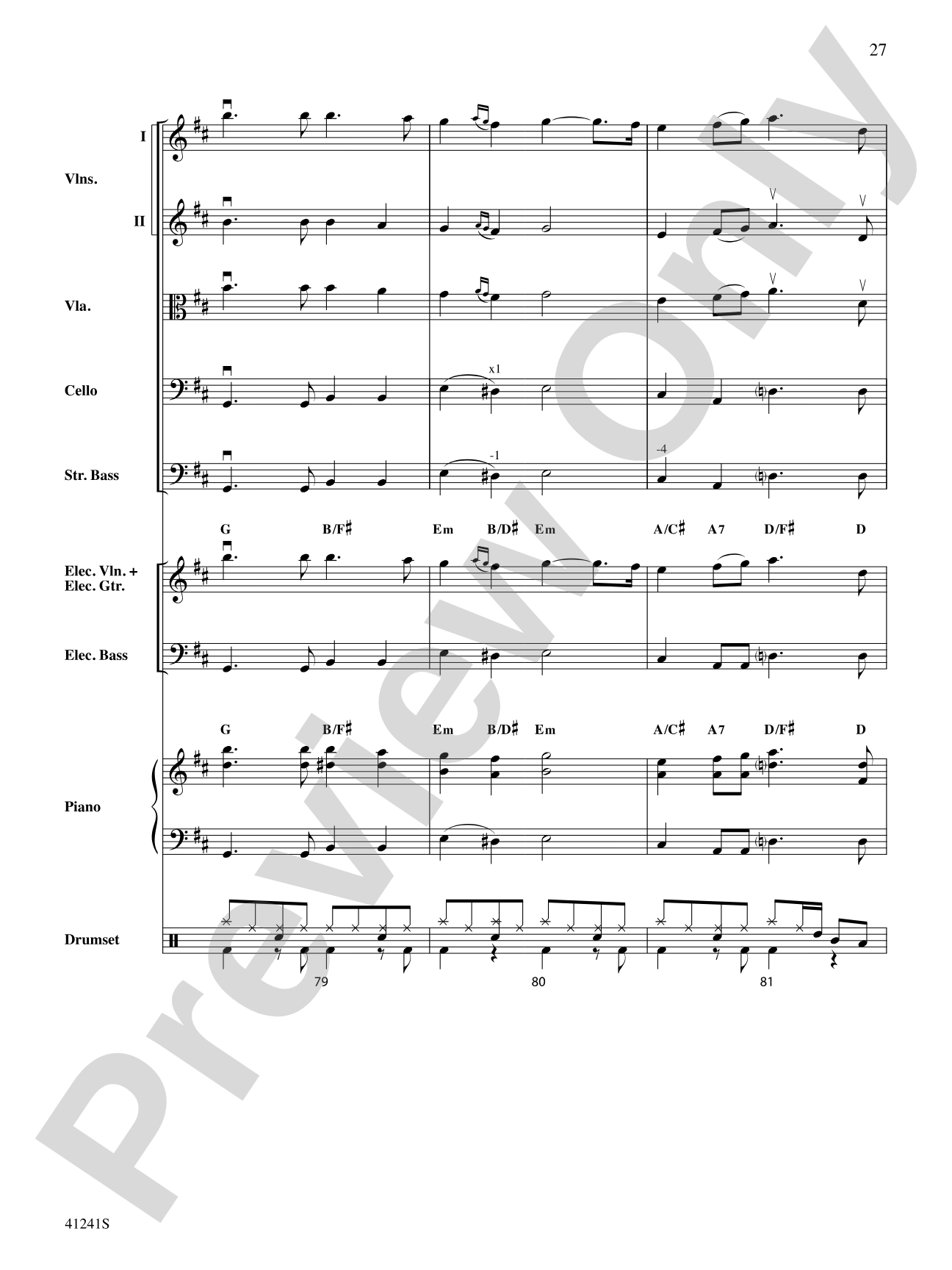 The March of the Kings / Hark the Herald Angels Sing: String Orchestra Conductor Score & Parts