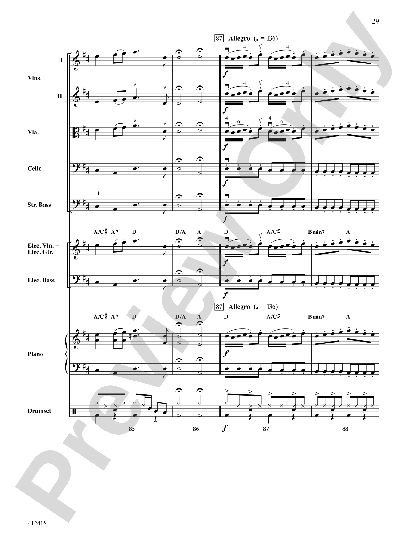 The March of the Kings / Hark the Herald Angels Sing: String Orchestra Conductor Score & Parts