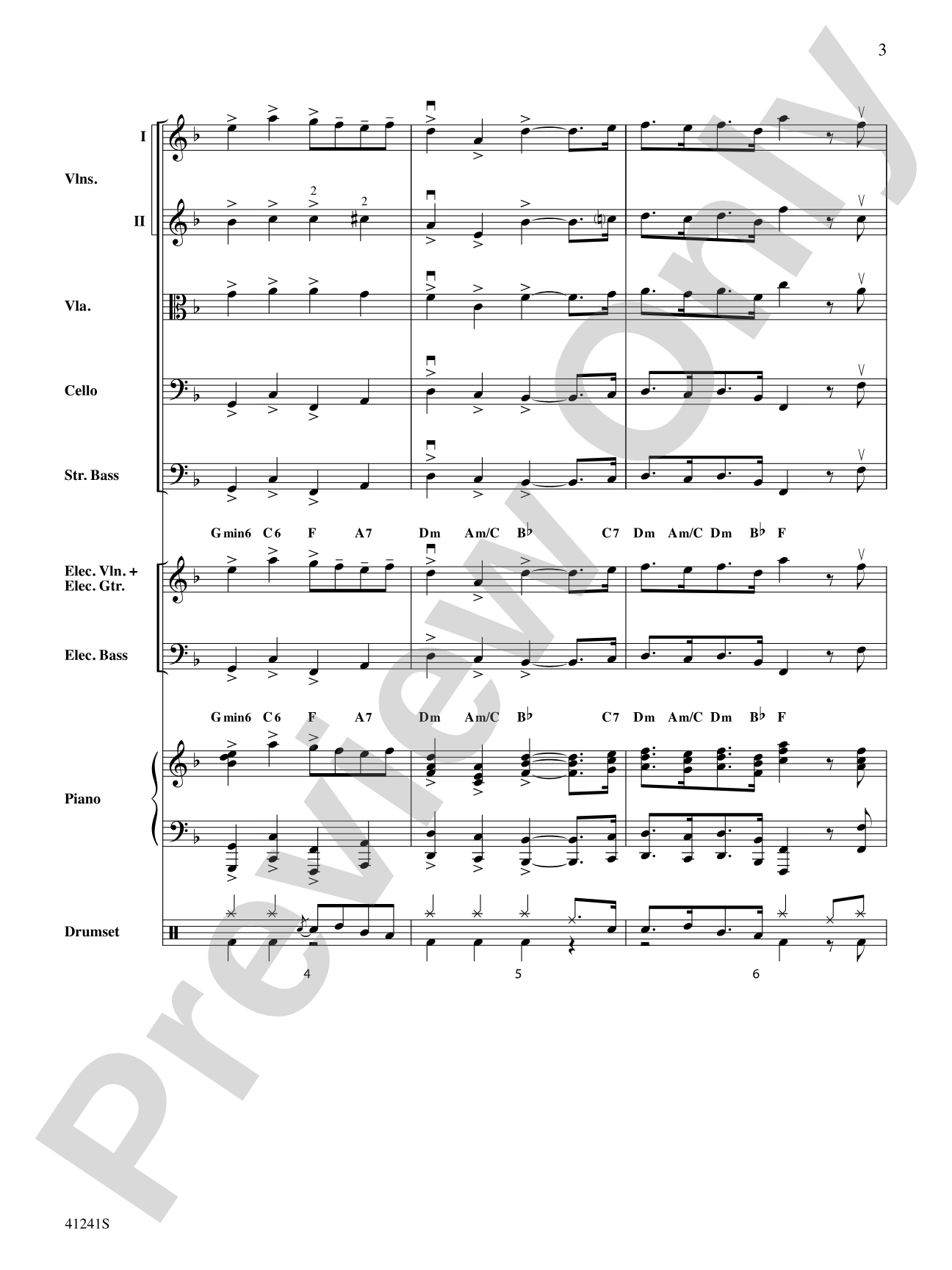 The March of the Kings / Hark the Herald Angels Sing: String Orchestra Conductor Score & Parts