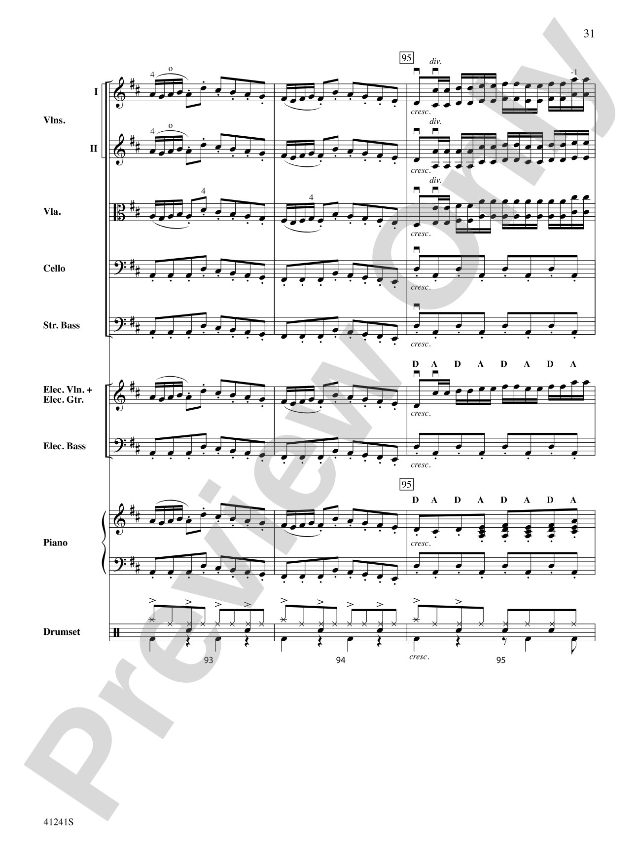 The March of the Kings / Hark the Herald Angels Sing: String Orchestra Conductor Score & Parts