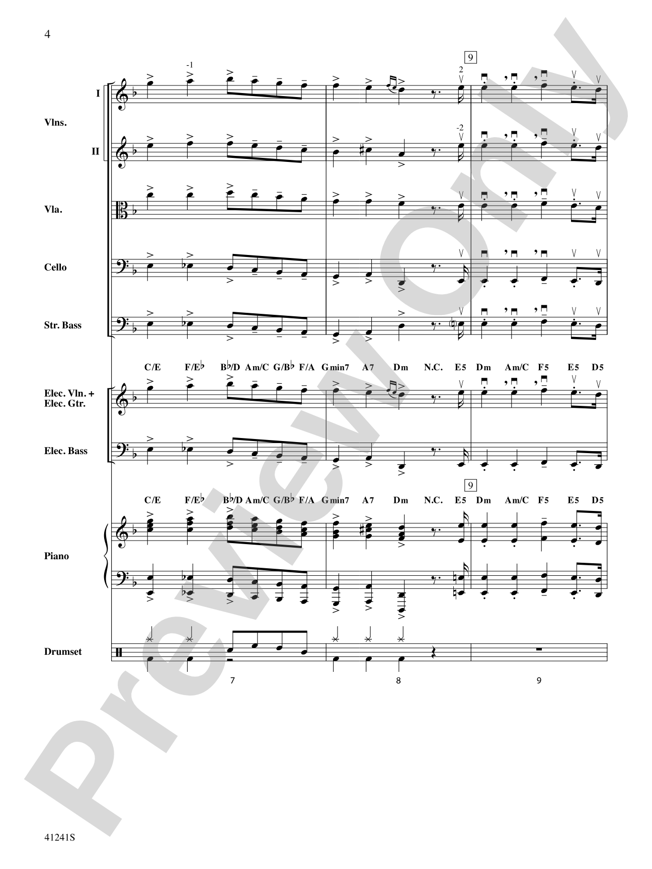 The March of the Kings / Hark the Herald Angels Sing: String Orchestra Conductor Score & Parts