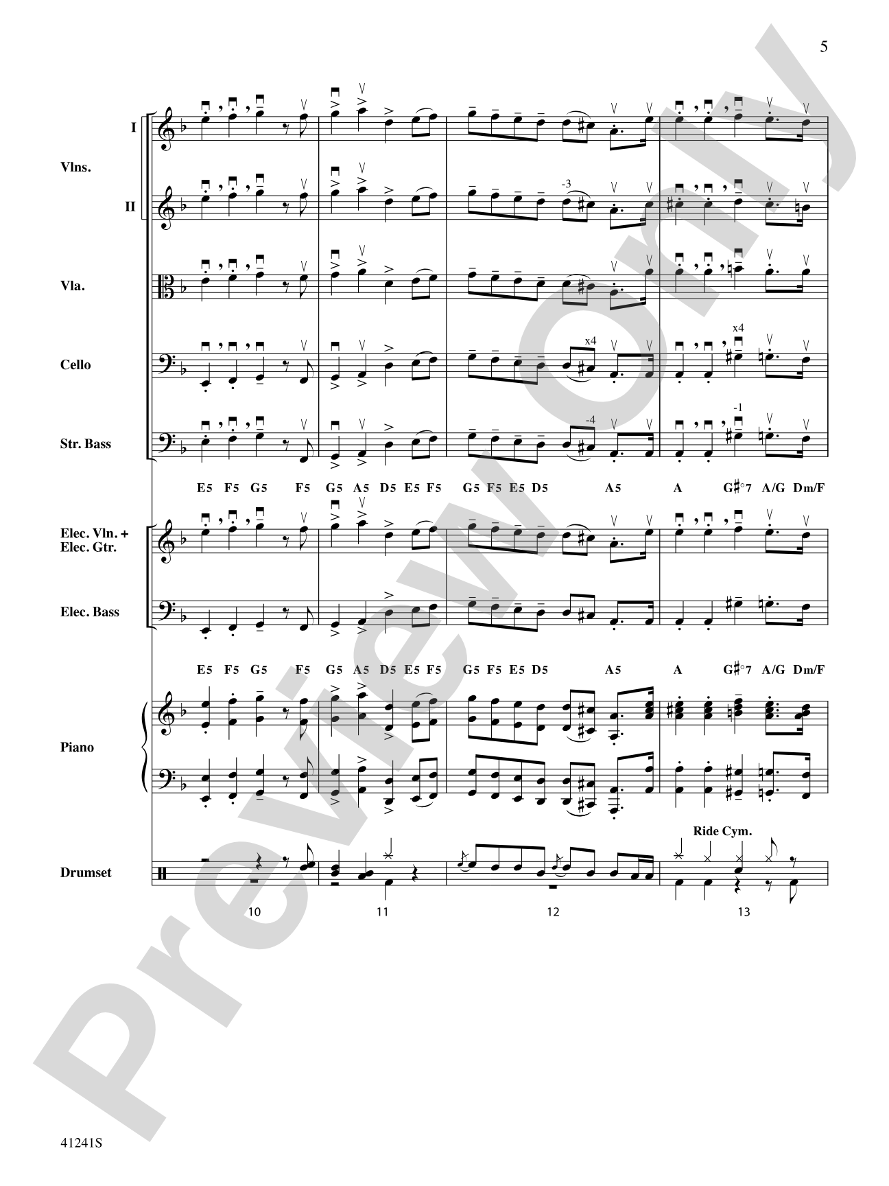The March of the Kings / Hark the Herald Angels Sing: String Orchestra Conductor Score & Parts