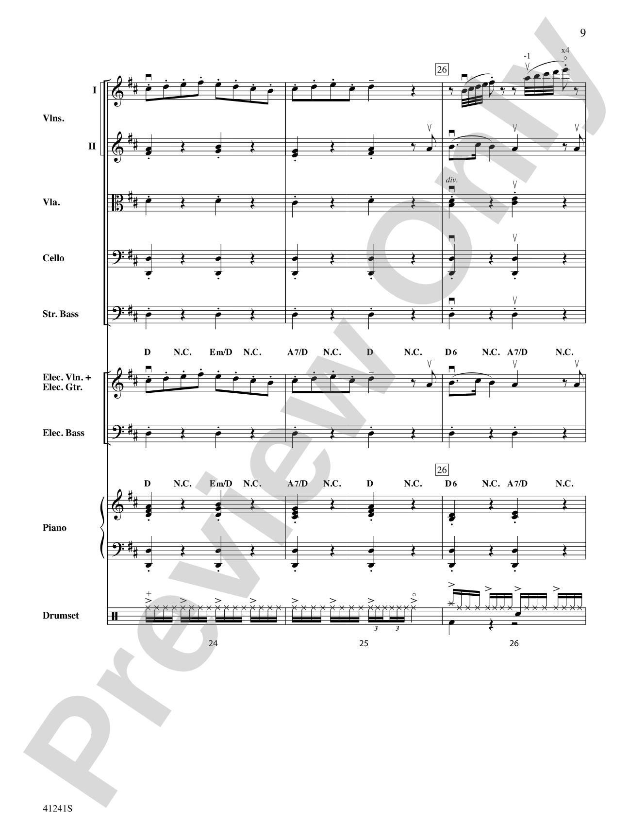 The March of the Kings / Hark the Herald Angels Sing: String Orchestra Conductor Score & Parts