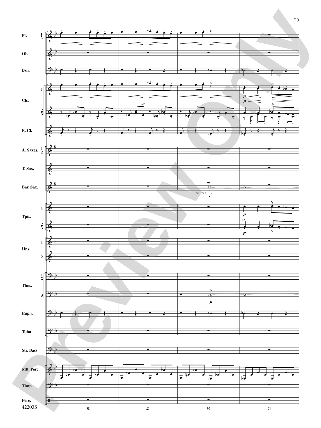 Overture from Egyptian Nights: Concert Band Conductor Score & Parts