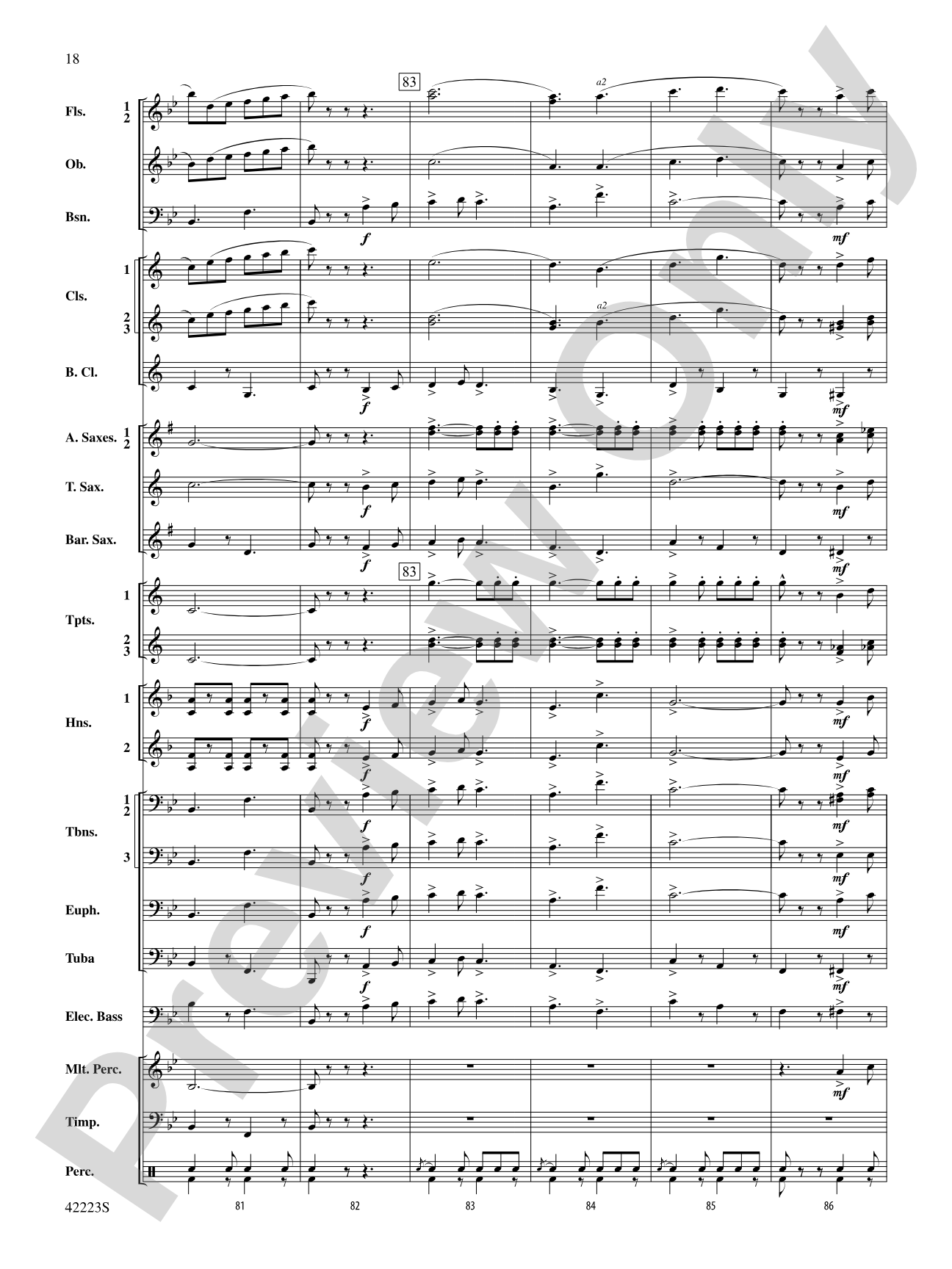 Let It Snow! Let It Snow! Let It Snow!, Variations on: Concert Band Conductor Score & Parts
