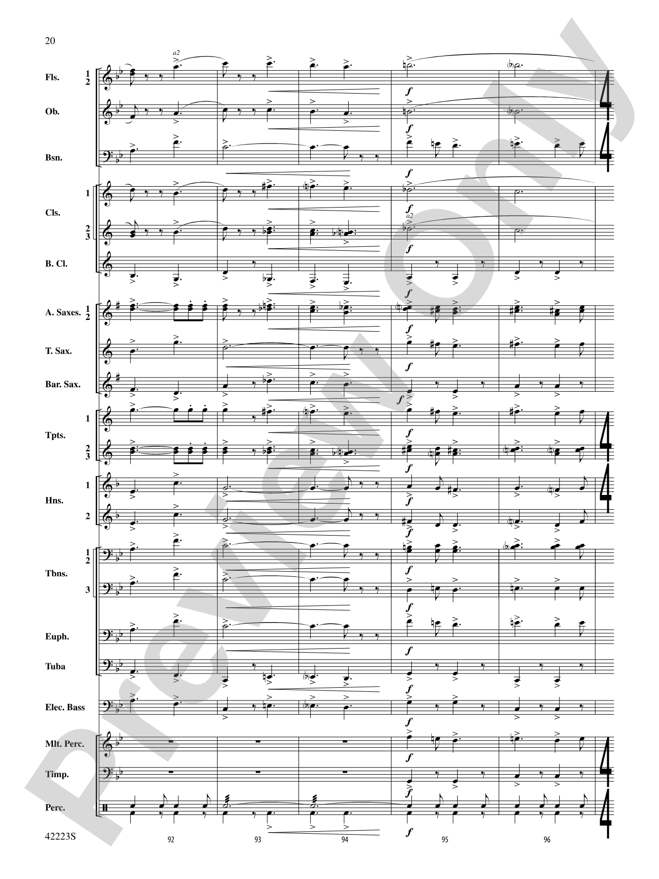 Let It Snow! Let It Snow! Let It Snow!, Variations on: Concert Band Conductor Score & Parts